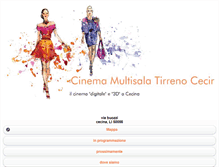 Tablet Screenshot of cinematirrenocecina.biz